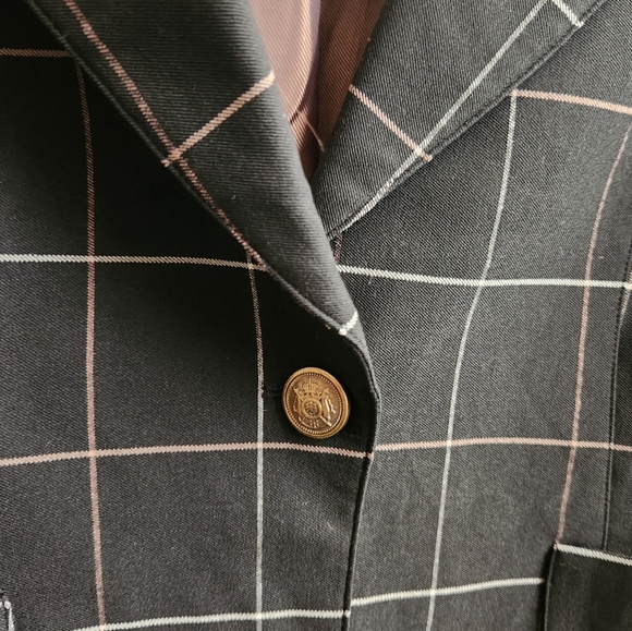 autres filles- plaid blazer - Picture 3 of 6